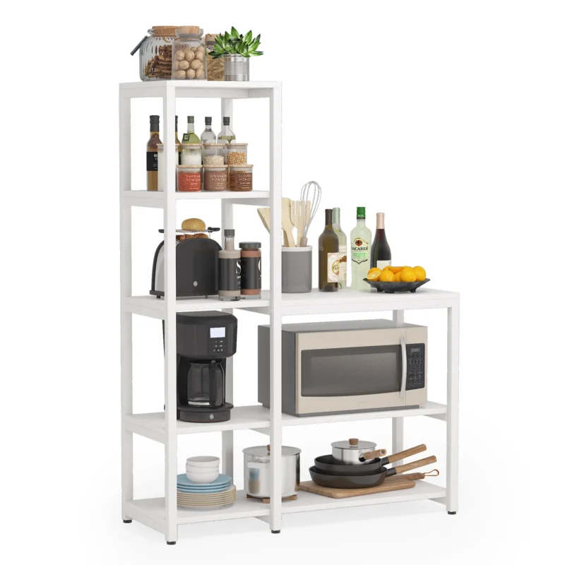 5-Tier Kitchen Bakers Rack with Storage Shelf - Image 9