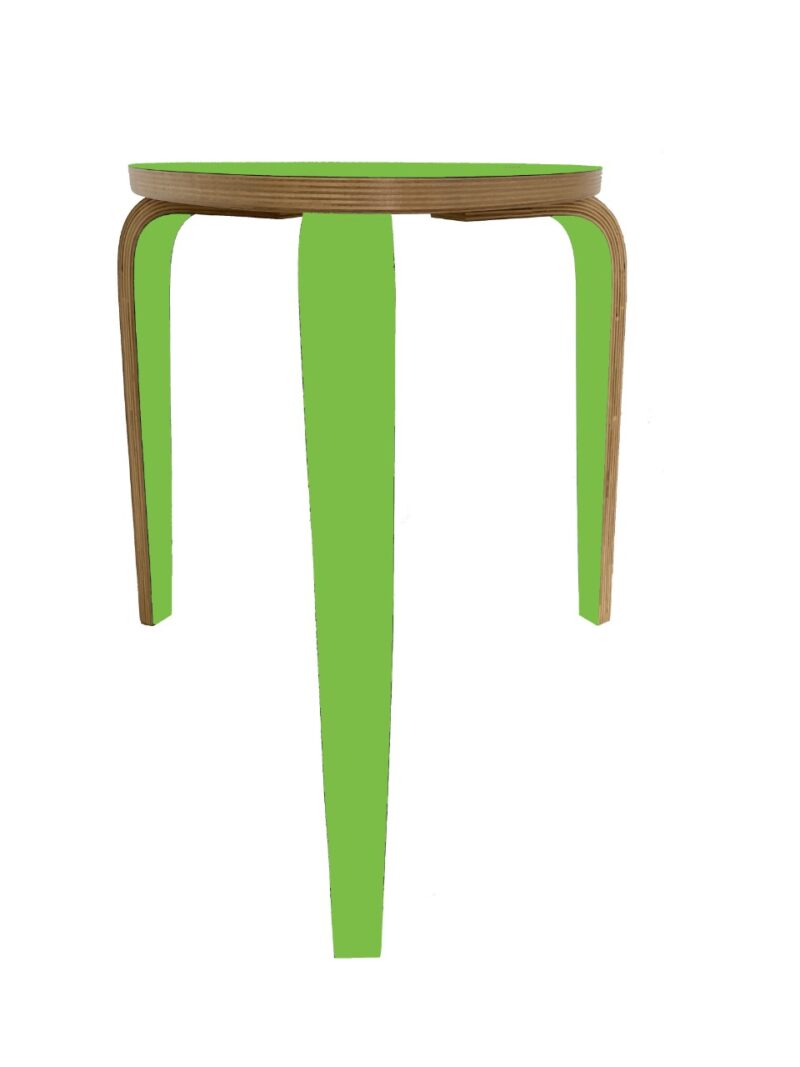 triangular shaped Green Coffee Table for Living Room Wooden chair Home Furniture for Bedroom Kitchen Office - Image 2