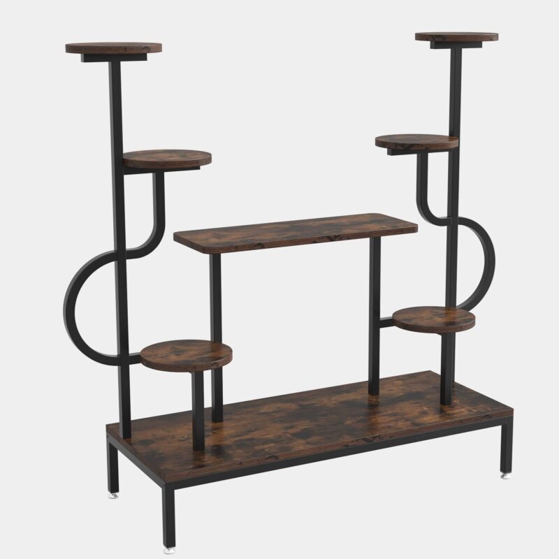 Plant Stand, 8-tier Potted Ladder Holder Flower Rack Shelves - Image 2