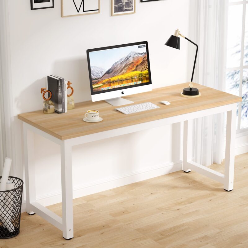 Computer Desk, Office Desk Computer Table Study Writing Desk - Image 9