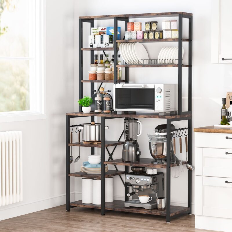 Kitchen Baker's Rack, 10-Tier Kitchen Utility Storage Shelf - Image 3