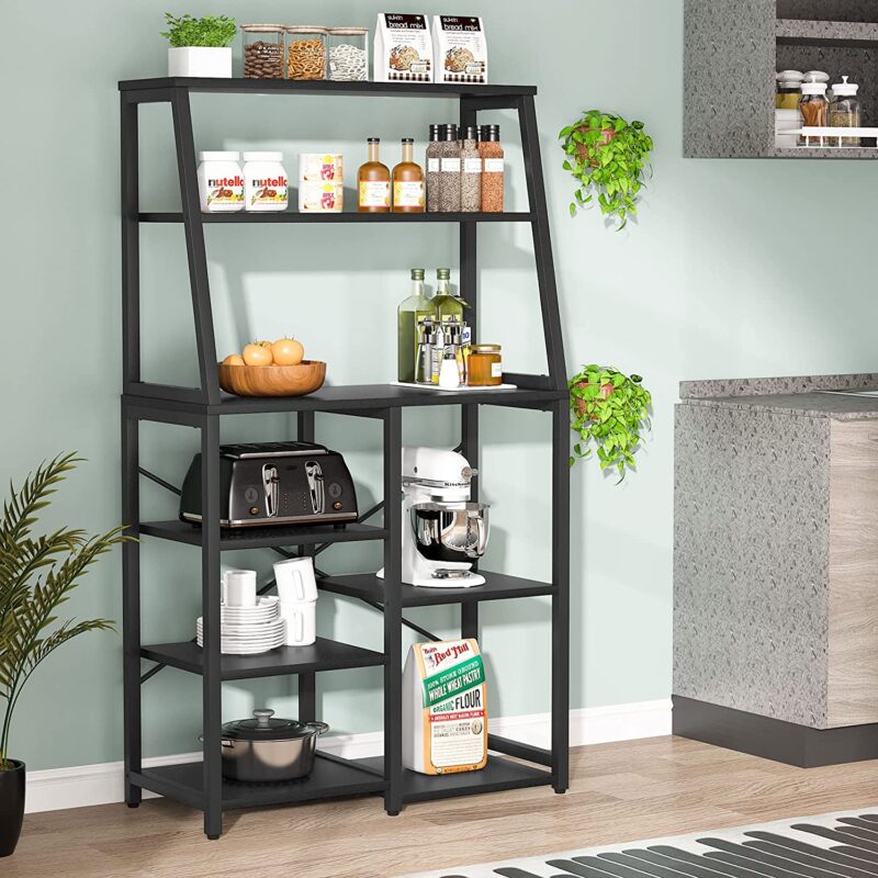 Kitchen Baker’s Rack, 8-Tier Microwave Oven Stand - Image 10