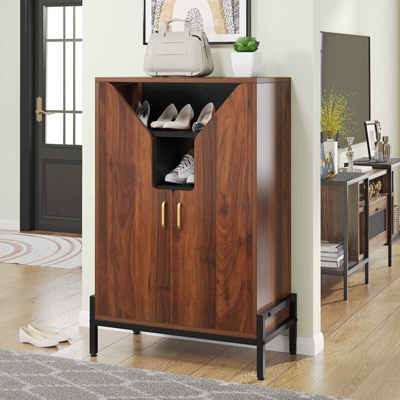 Shoe Cabinet, 7-Tier Large Shoe Storage Cabinets for Entryway - Image 3