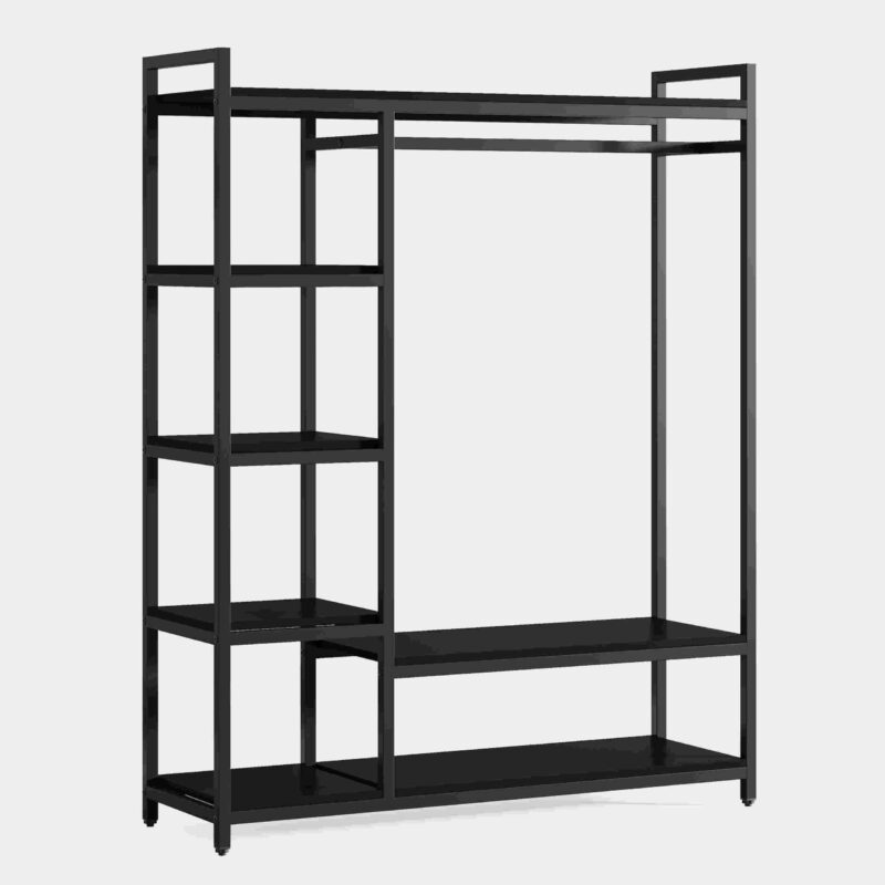 Freestanding Closet Organizer, Portable Garment Rack - Image 10