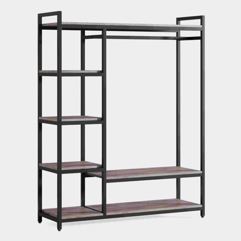 Freestanding Closet Organizer, Portable Garment Rack - Image 12