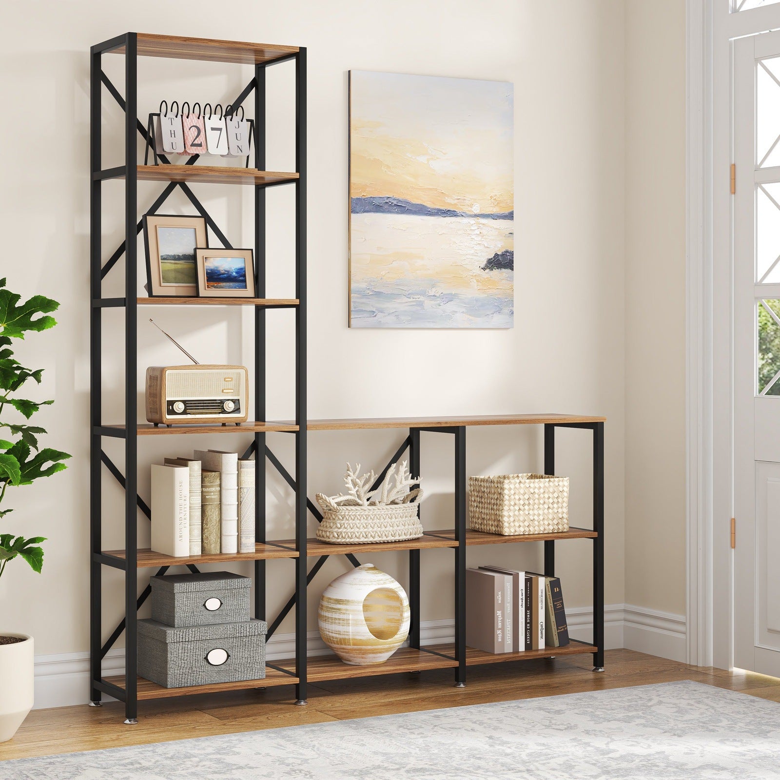 Corner deals etagere shelf