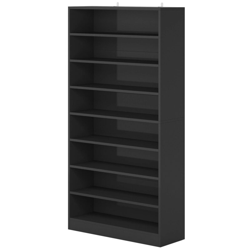 Shoe Cabinet, 9 Tiers Freestanding Shoe Storage Rack - Image 9