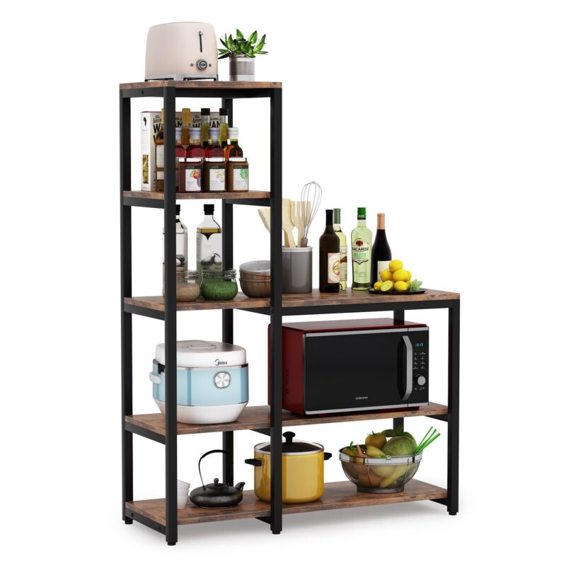 Kitchen Baker's Rack, 5-Tier Microwave Oven Stand Shelf