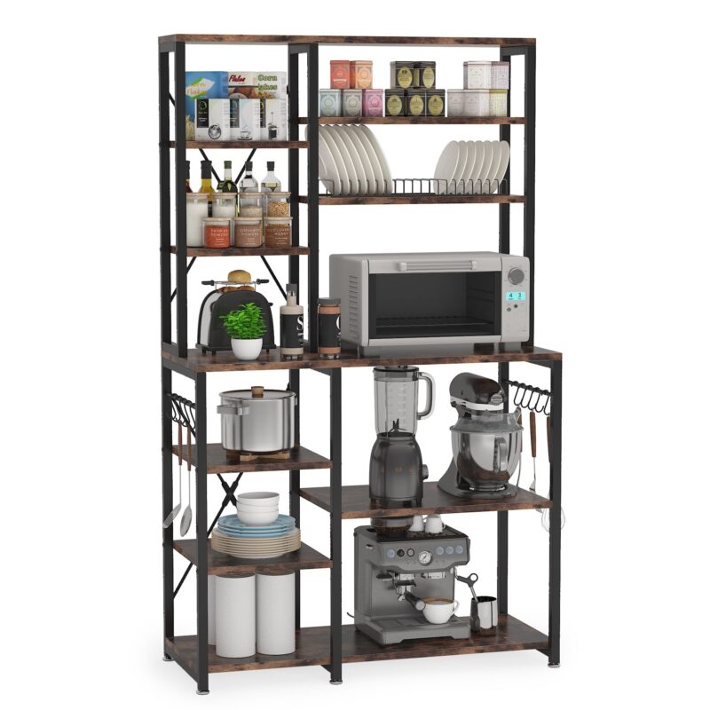 Kitchen Baker's Rack, 10-Tier Kitchen Utility Storage Shelf - Image 2