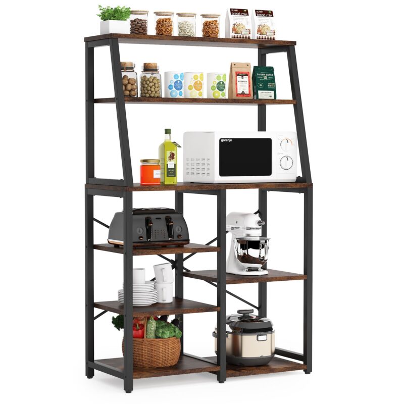 Kitchen Baker’s Rack, 8-Tier Microwave Oven Stand - Image 2