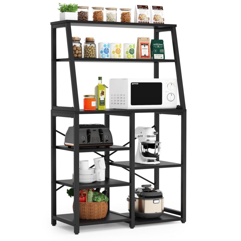 Kitchen Baker’s Rack, 8-Tier Microwave Oven Stand - Image 9